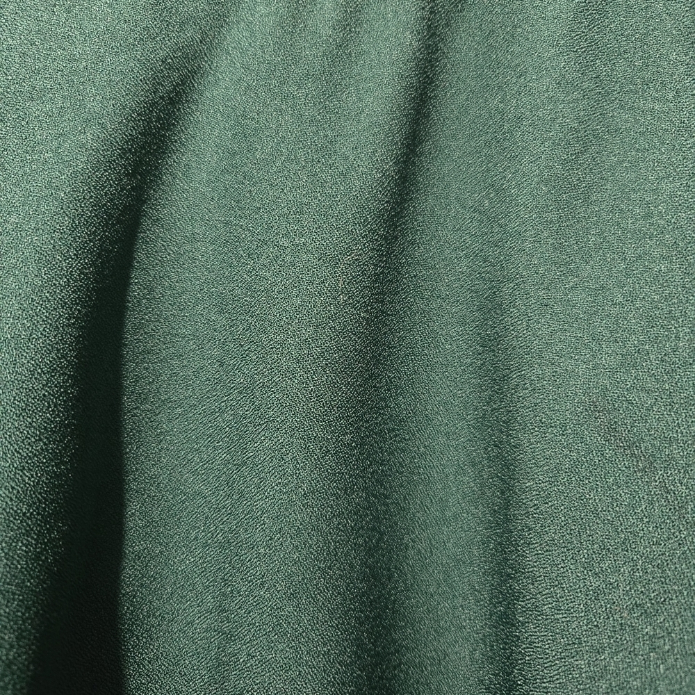SHEIN Classic Green Midi Skirt Office Casual Zipper Size Large - Picture 3 of 6